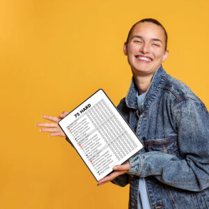 75 Hard PDF Printable Sheet – Design 1 [FREE]